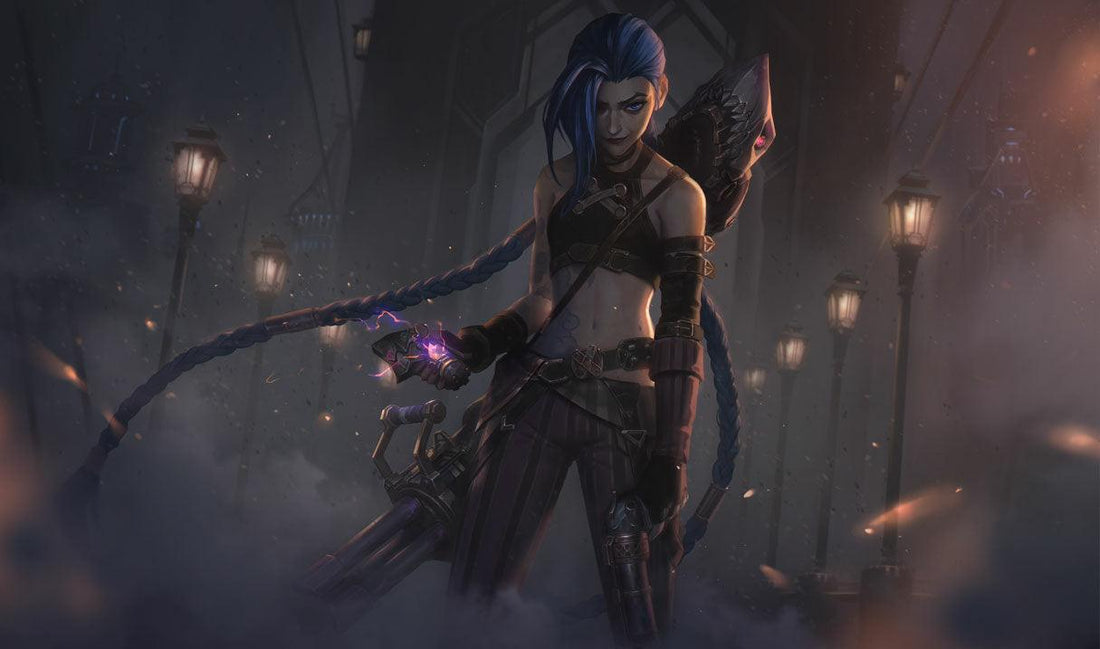 Jinx: A Louca de Piltover e o Caos que Ela Cria