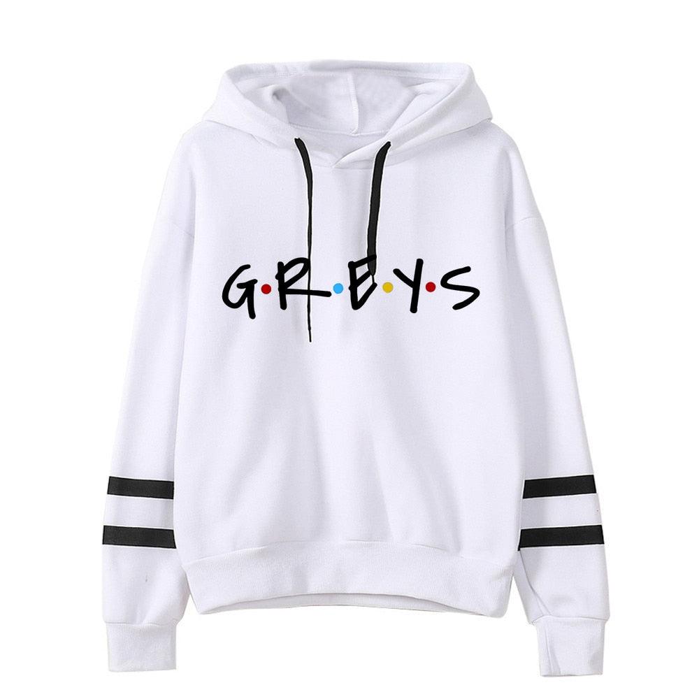 Unisex Greys Anatomy Sweatshirt Women You&#39;re My Person Hoodies Korean Style Harajuku Hooded Ulzzang Aesthetic Anime Hoody Female - NERD BEM TRAJADO