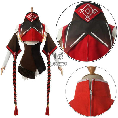 Fantasia para Cosplay Xinyan - Genshin Impact