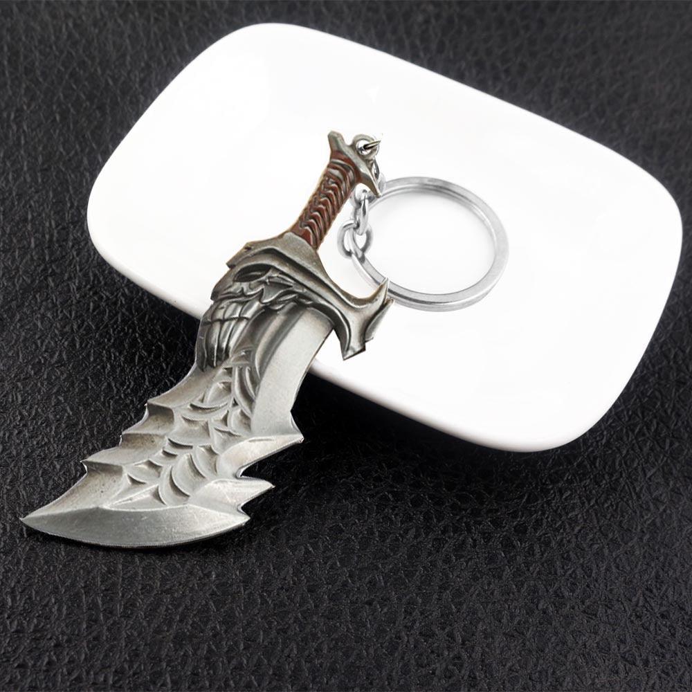 New God of War 4 Kratos Sword Keychain Pendant Keyring Jewelry Men And Women Car key chain Accessories - NERD BEM TRAJADO