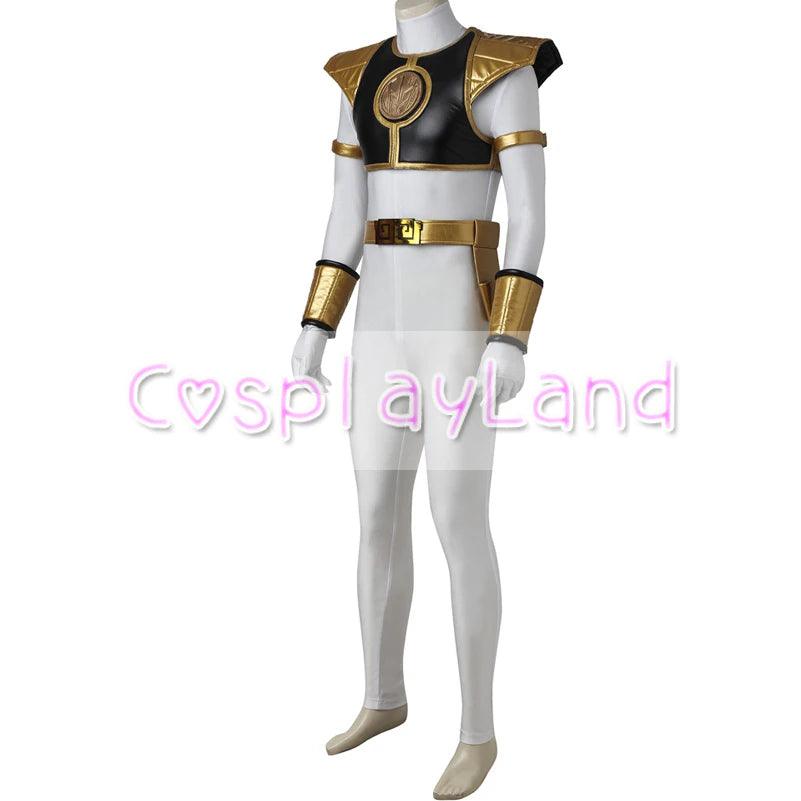 Fantasia para Cosplay Power Ranger Branco