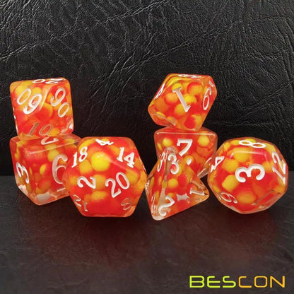 Kit de Dados RPG de Resina