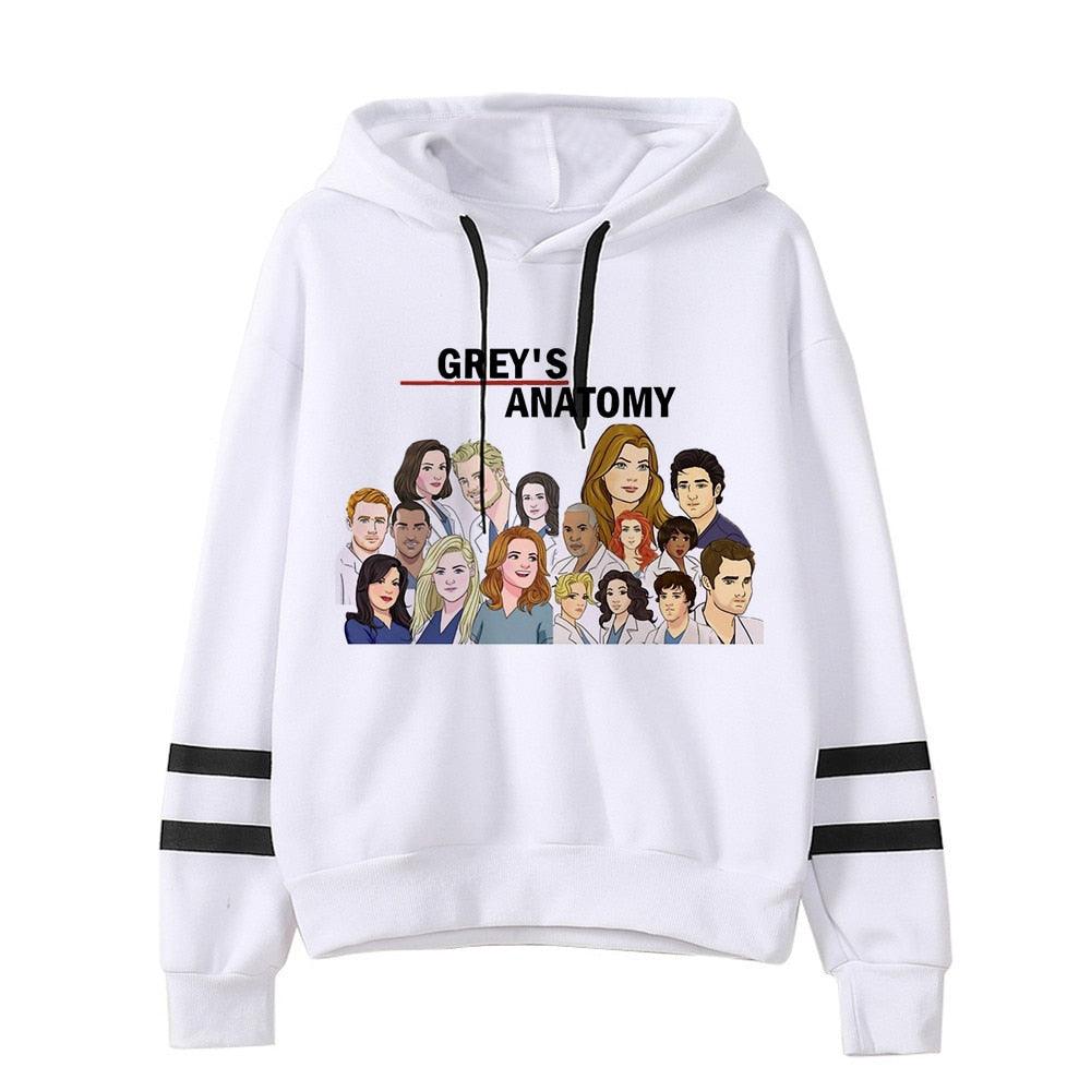 Unisex Greys Anatomy Sweatshirt Women You&#39;re My Person Hoodies Korean Style Harajuku Hooded Ulzzang Aesthetic Anime Hoody Female - NERD BEM TRAJADO