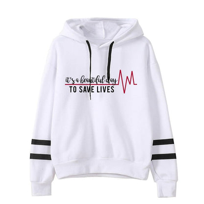 Unisex Greys Anatomy Sweatshirt Women You&#39;re My Person Hoodies Korean Style Harajuku Hooded Ulzzang Aesthetic Anime Hoody Female - NERD BEM TRAJADO