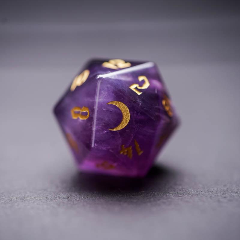 Kit de Dados RPG de Resina Premium - NERD BEM TRAJADO