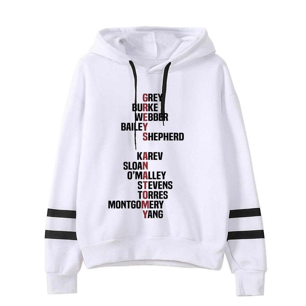 Unisex Greys Anatomy Sweatshirt Women You&#39;re My Person Hoodies Korean Style Harajuku Hooded Ulzzang Aesthetic Anime Hoody Female - NERD BEM TRAJADO