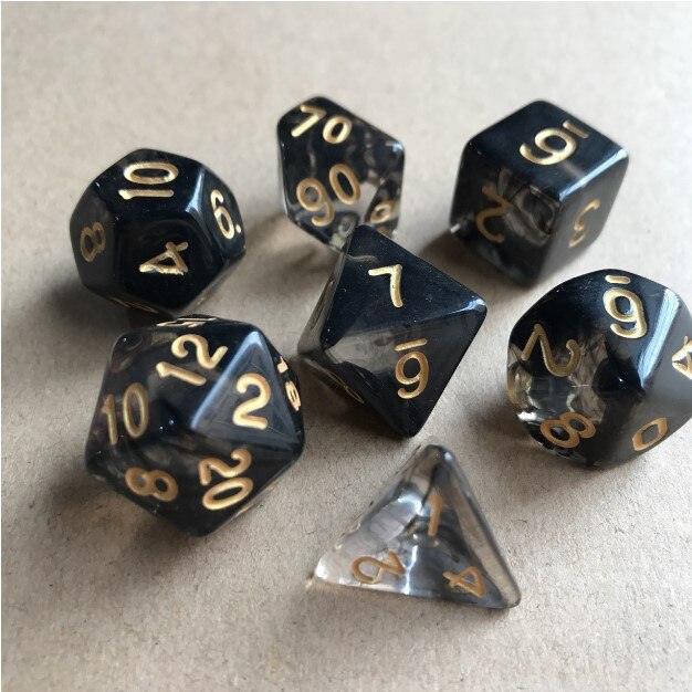 Kit de Dados RPG de Resina - NERD BEM TRAJADO