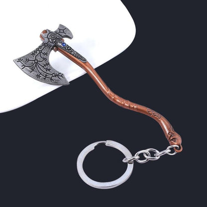 New God of War 4 Kratos Sword Keychain Pendant Keyring Jewelry Men And Women Car key chain Accessories - NERD BEM TRAJADO