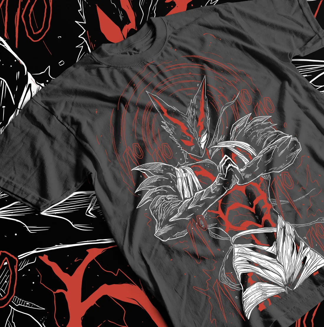 Camiseta Garou - One Punch Man