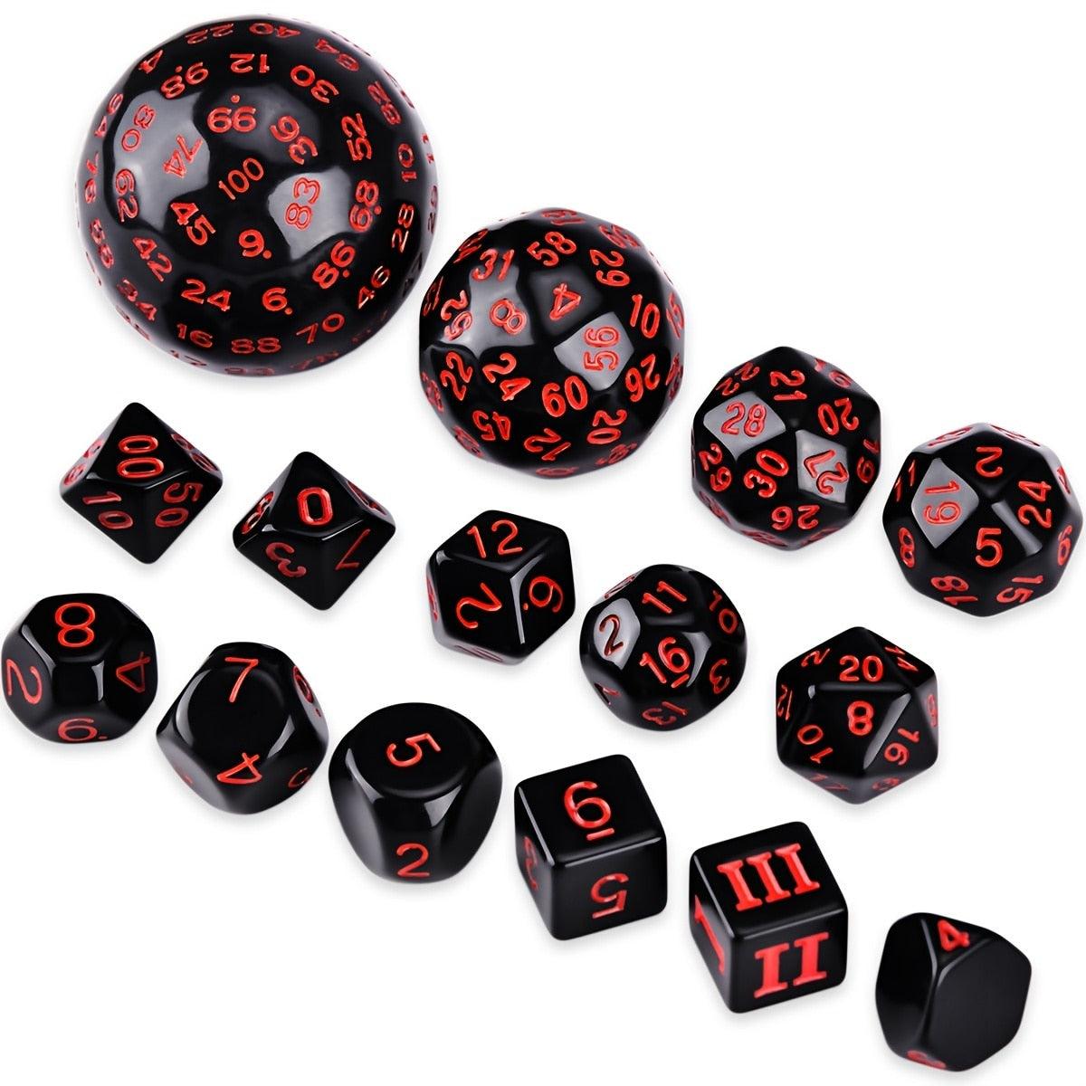 Kit de Dados RPG de Resina - NERD BEM TRAJADO