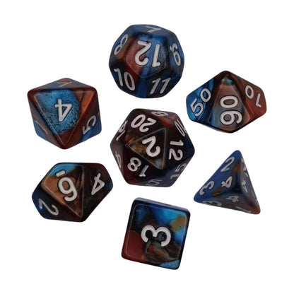 Kit de Dados RPG de Resina - NERD BEM TRAJADO