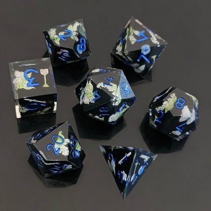 Kit de Dados RPG de Resina