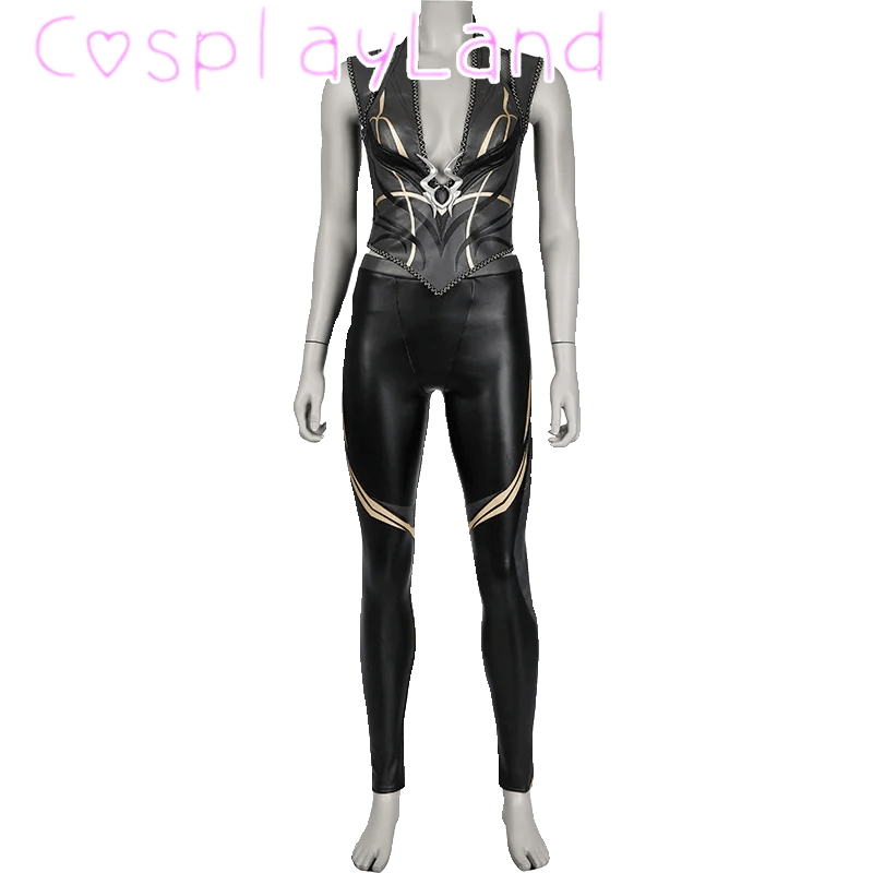 Fantasia para Cosplay Black Shadowheart - Baldur's Gate