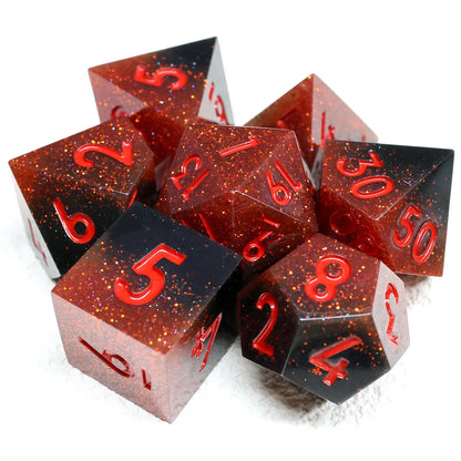 Kit de Dados RPG de Resina