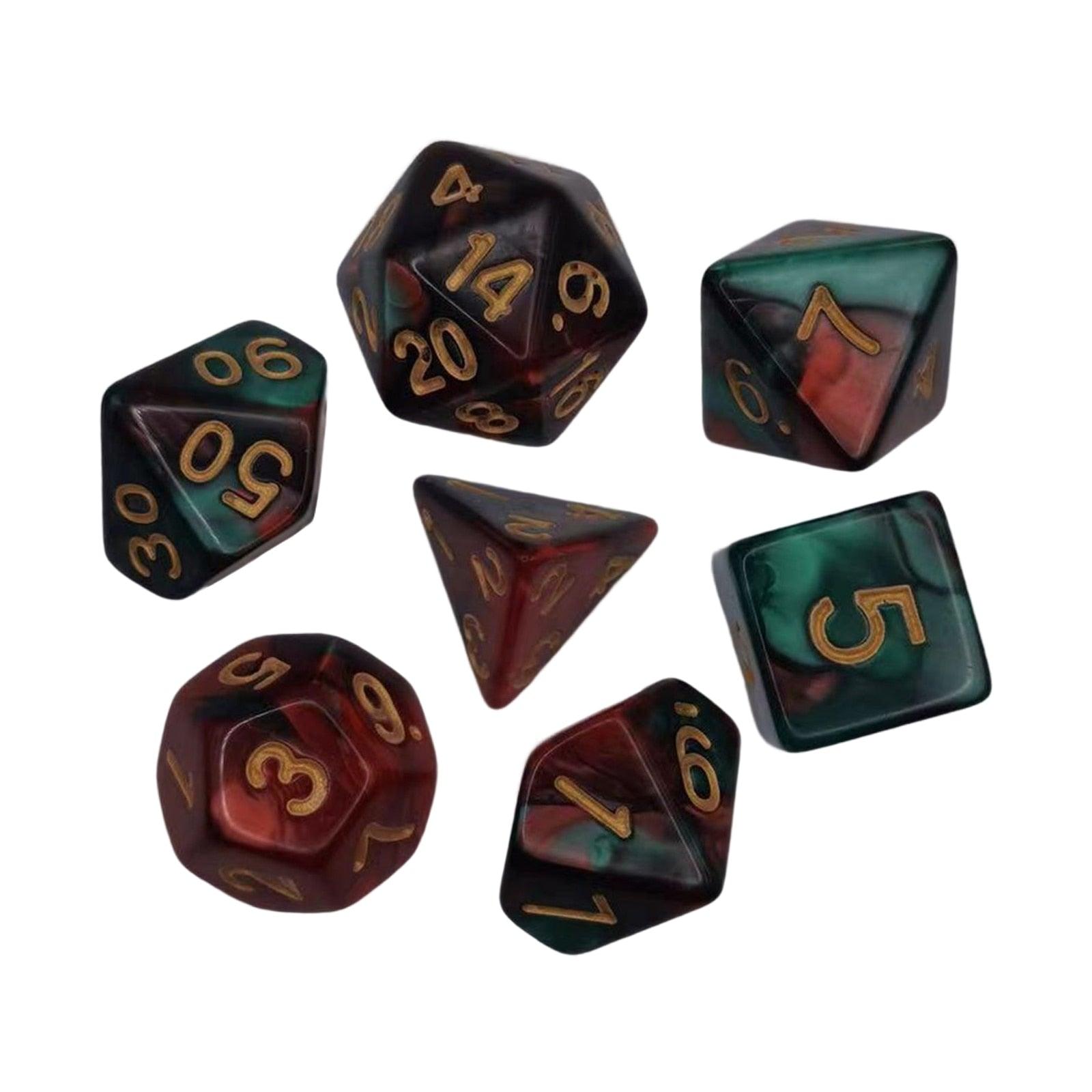 Kit de Dados RPG de Resina - NERD BEM TRAJADO