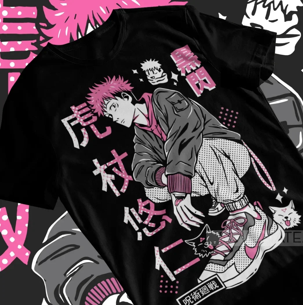 Camiseta Yuji Itadori - Jujutsu Kaisen