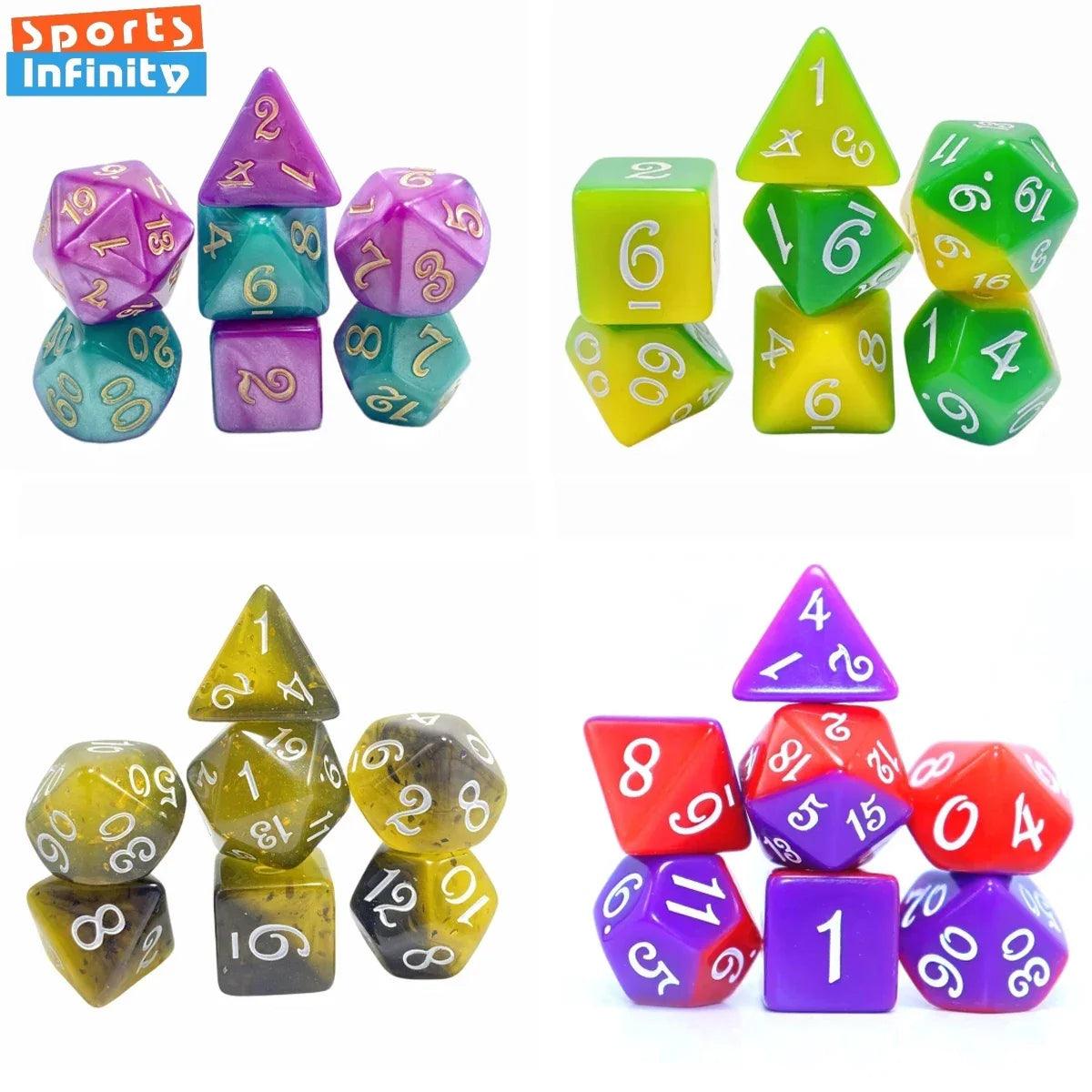 Kit de Dados RPG de Resina