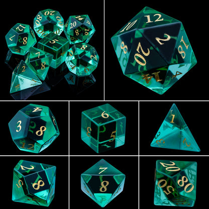 Kit de Dados RPG de Resina