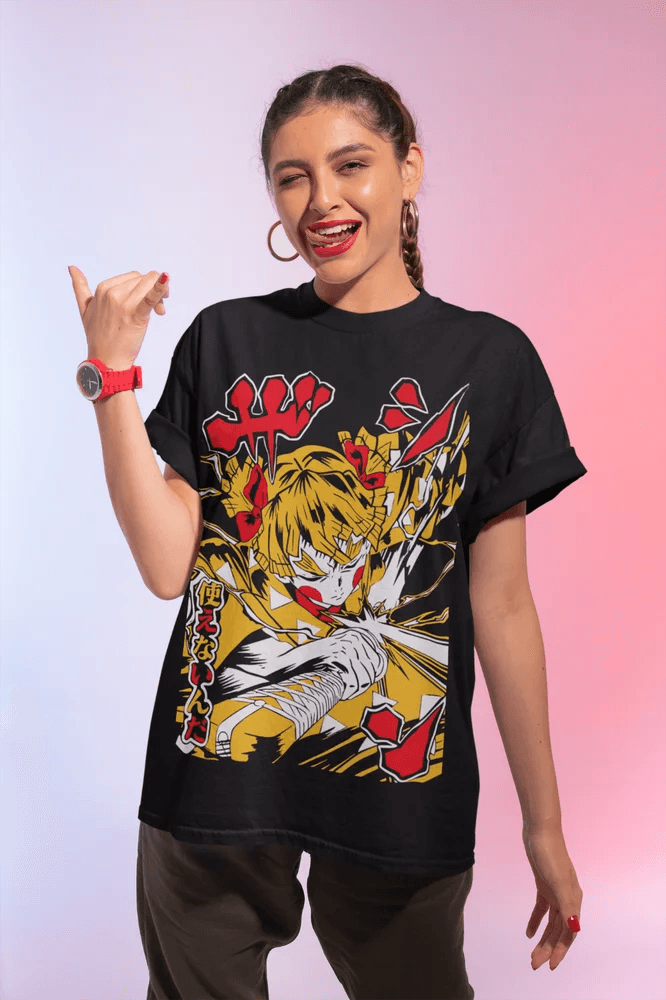 Camiseta Zenitsu Agatsuma - Demon Slayer