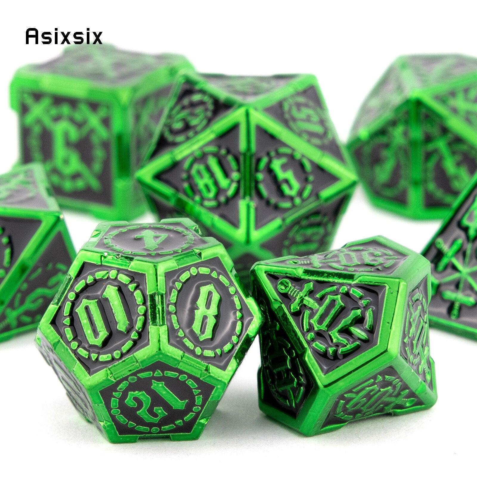 Kit de Dados RPG de Metal - NERD BEM TRAJADO