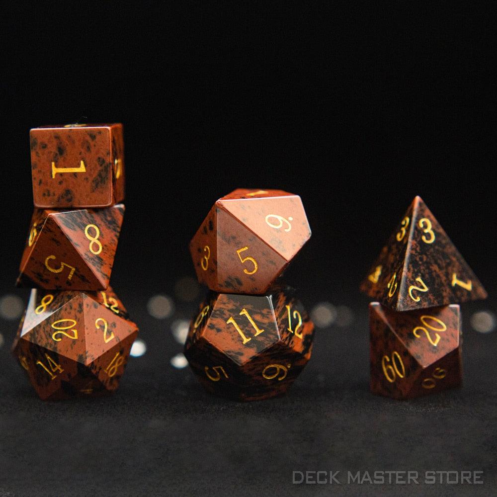 Kit de Dados RPG de Resina Premium - NERD BEM TRAJADO