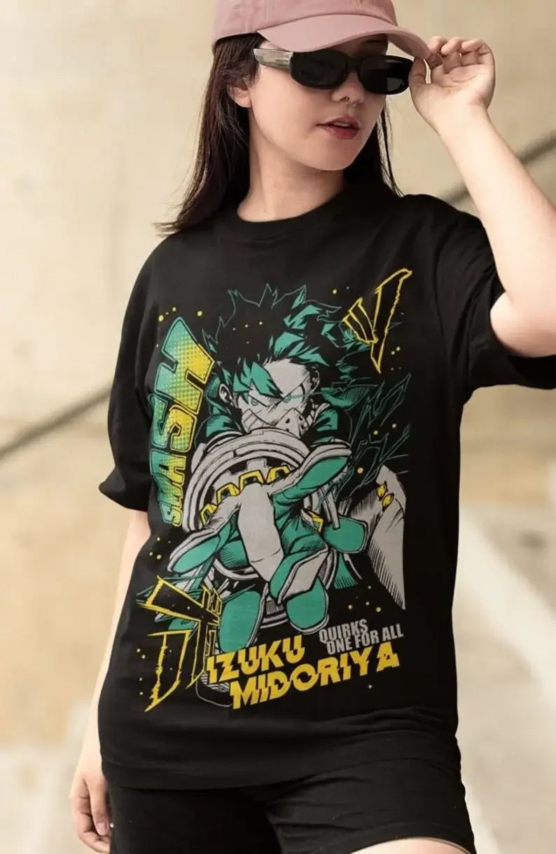 Camiseta Midoriya Izuku - Boku no Hero