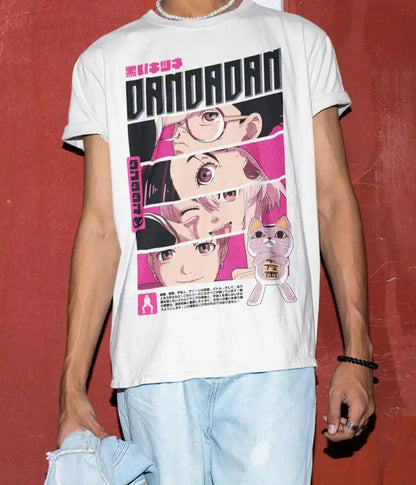 Camiseta Personagens Dandadan