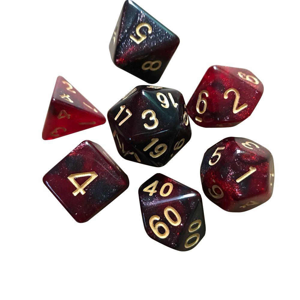 Kit de Dados RPG de Resina - NERD BEM TRAJADO