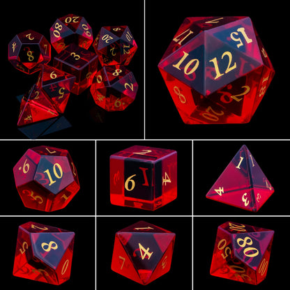 Kit de Dados RPG de Resina