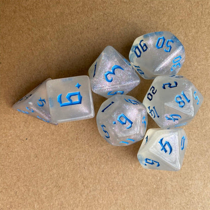 Kit de Dados RPG de Resina - NERD BEM TRAJADO