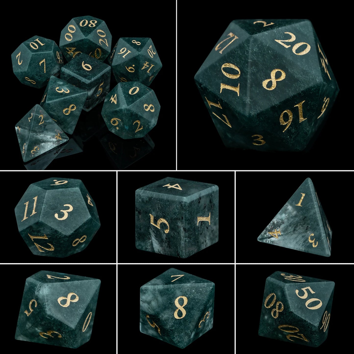 Kit de Dados RPG de Resina