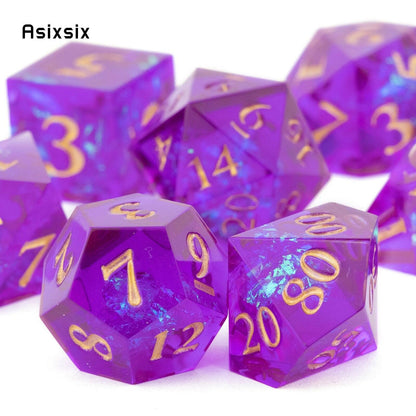 Kit de Dados RPG de Resina - NERD BEM TRAJADO