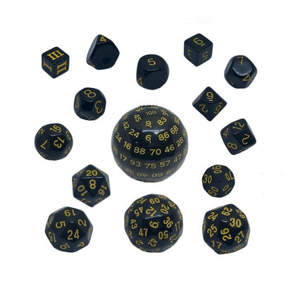 Kit de Dados RPG de Resina - NERD BEM TRAJADO