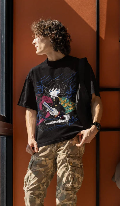 Camiseta Giyu Tomioka - Demon Slayer