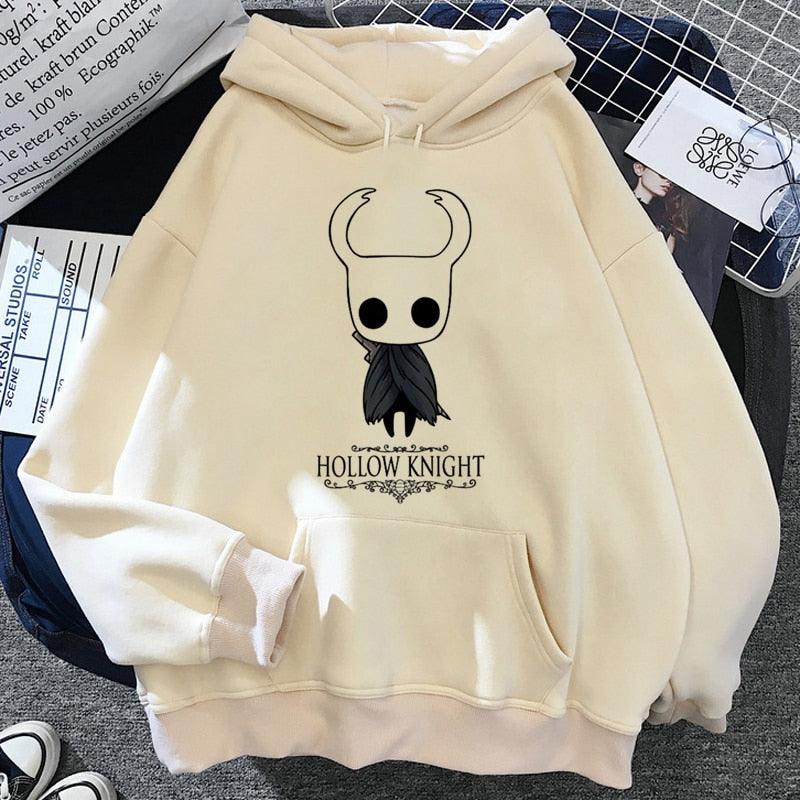 Hollow Knight hoodies men Korea Ulzzang grunge y2k aesthetic male pullover hoddies graphic streetwear - NERD BEM TRAJADO