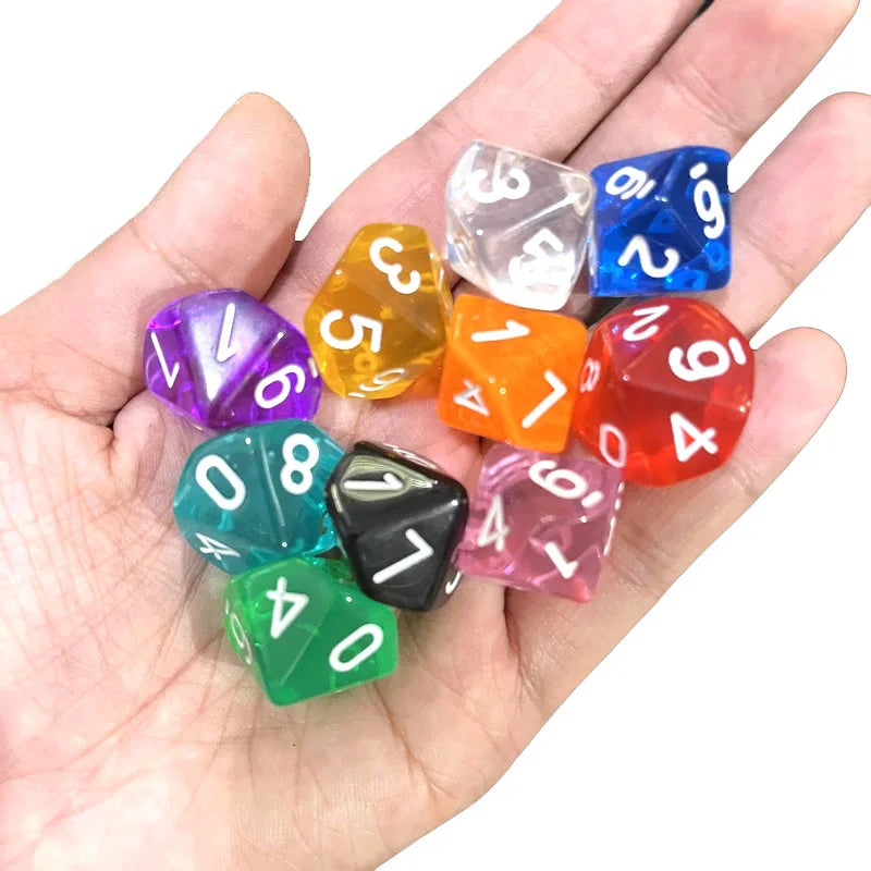 Kit de Dados RPG de Resina