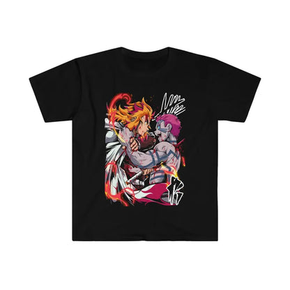 Camiseta Akaza vs Rengoku - Demon Slayer