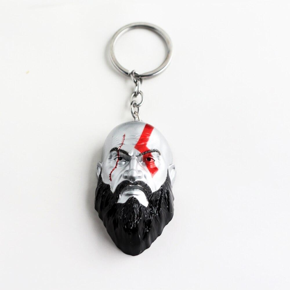 New God of War 4 Kratos Sword Keychain Pendant Keyring Jewelry Men And Women Car key chain Accessories - NERD BEM TRAJADO