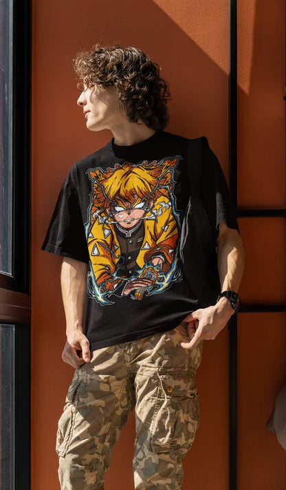 Camiseta Zenitsu Agatsuma - Demon Slayer