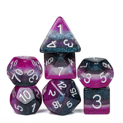 Kit de Dados RPG de Resina - NERD BEM TRAJADO