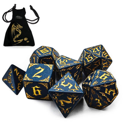 Kit de Dados RPG de Resina