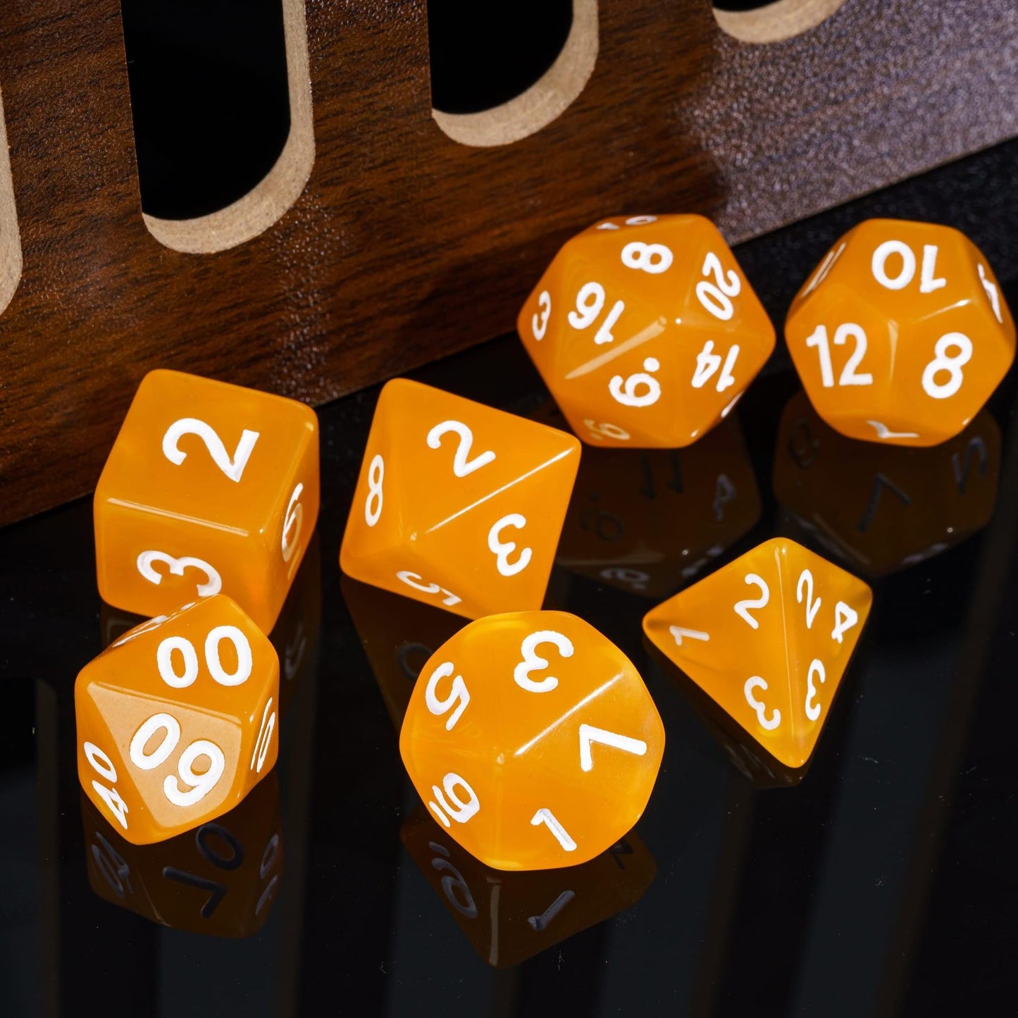 Kit de Dados RPG de Resina - NERD BEM TRAJADO