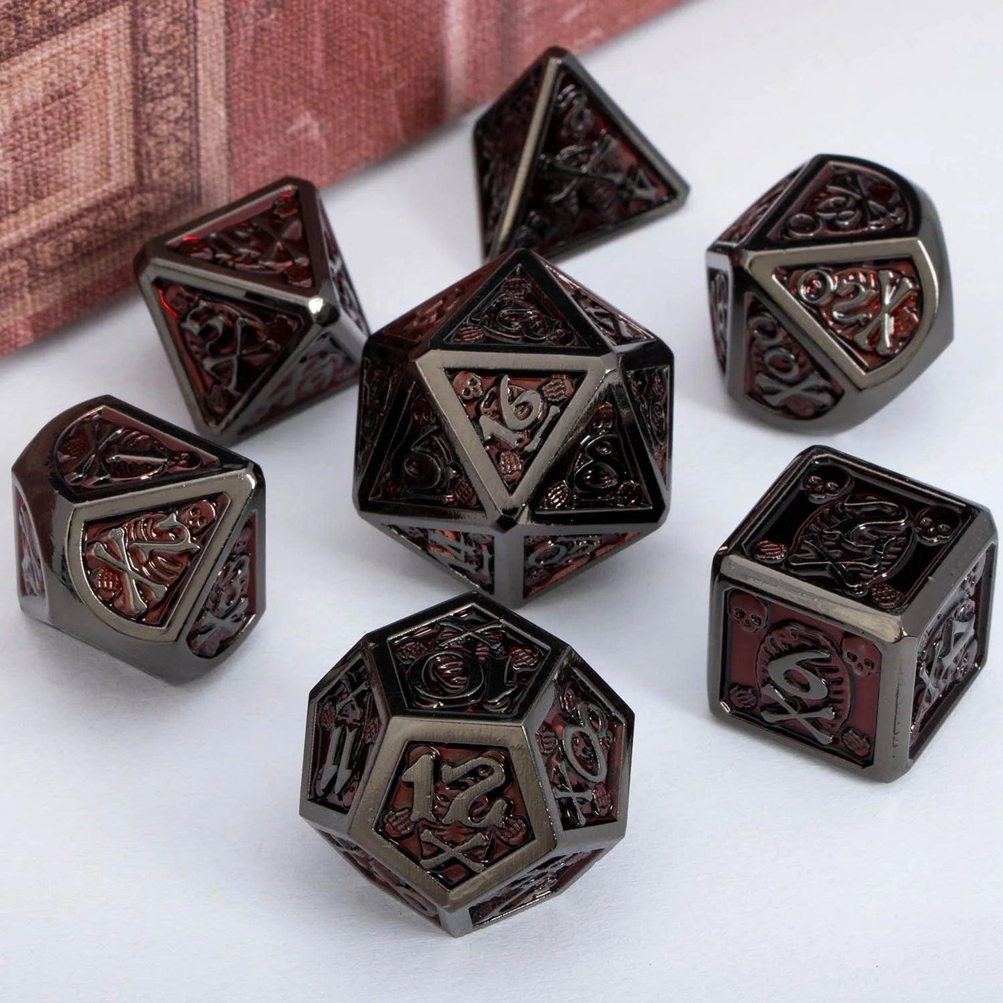 Kit de Dados RPG de Metal