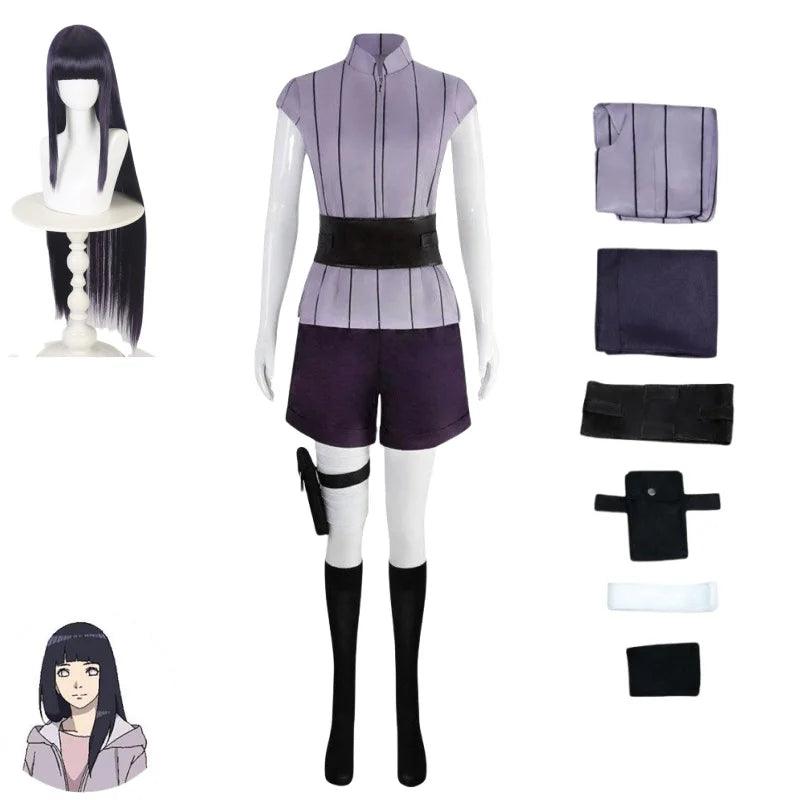 Fantasia para Cosplay Hinata Hyuga - Naruto