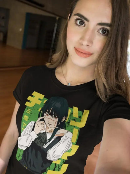 Camiseta Asa Mitaka - Chainsaw Man