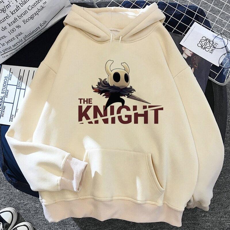 Hollow Knight hoodies men Korea Ulzzang grunge y2k aesthetic male pullover hoddies graphic streetwear - NERD BEM TRAJADO