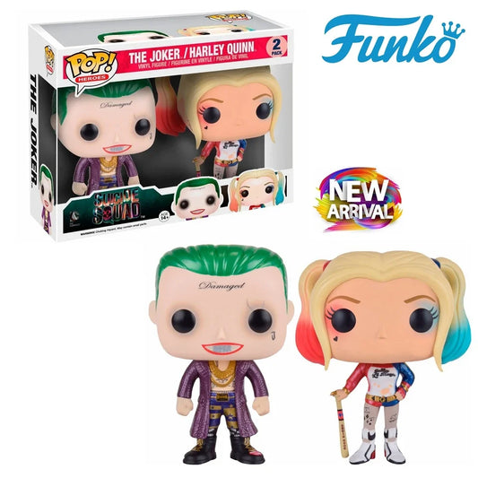 Funko Pop Coringa e Alerquina - DC