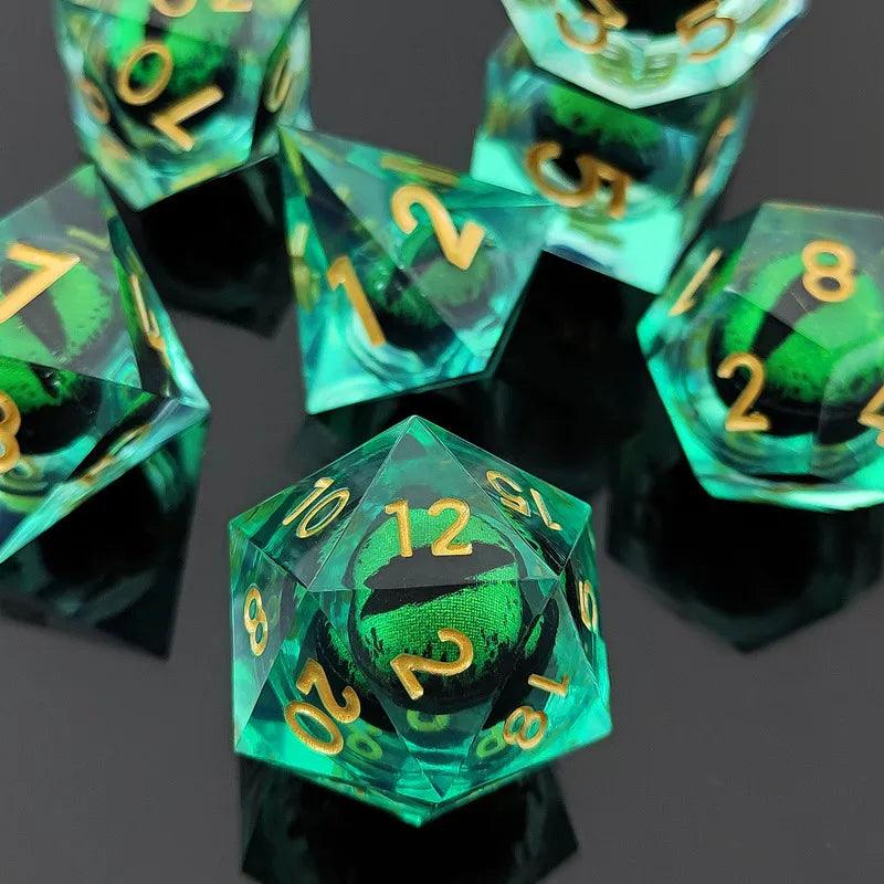 Kit de Dados RPG de Resina