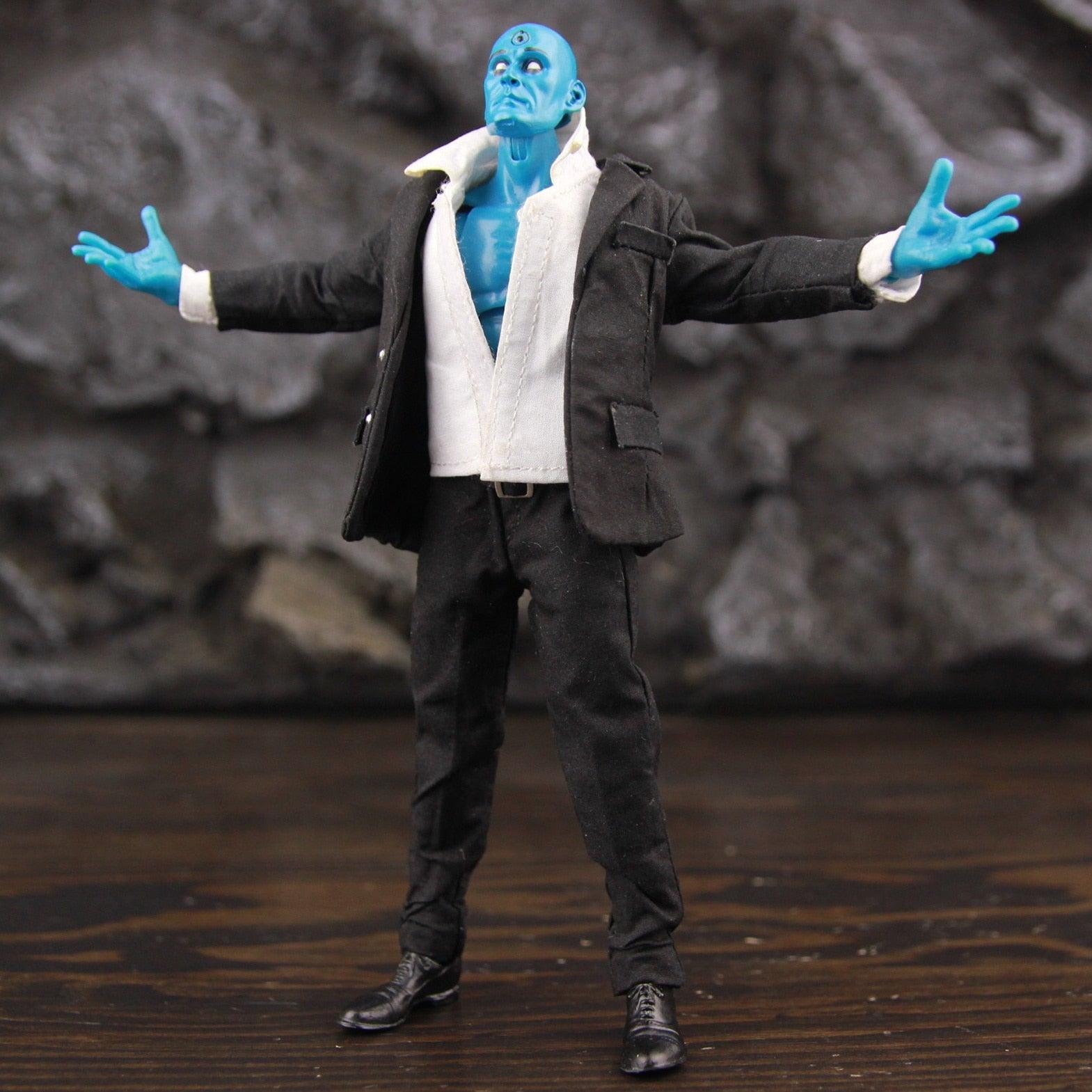 Action Figure Dr Manhattan - Watchman - NERD BEM TRAJADO