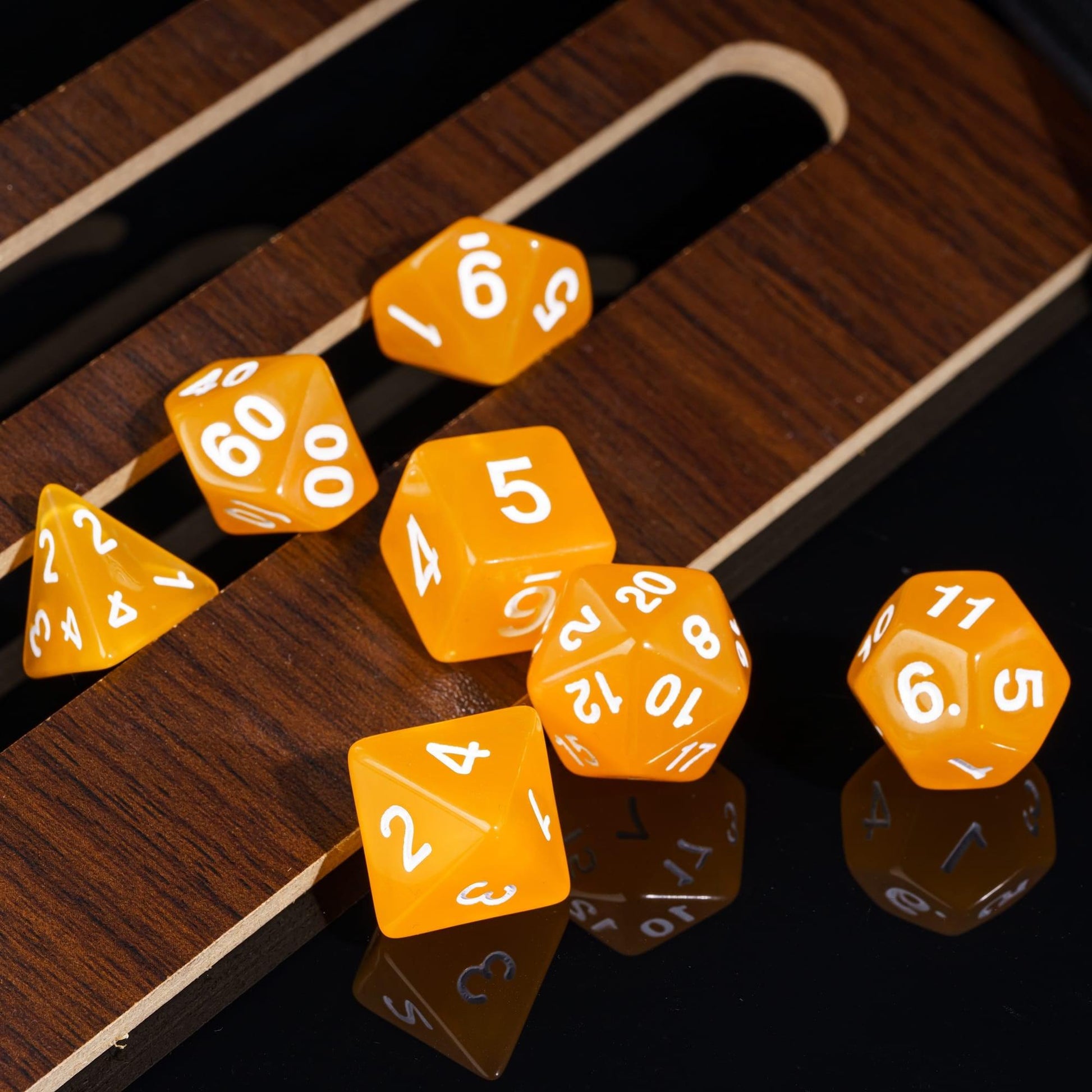 Kit de Dados RPG de Resina - NERD BEM TRAJADO